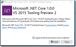 .NET Core Windows环境安装配置教程1