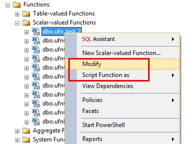 SQL SERVER修改函数名容易引发的问题分析4