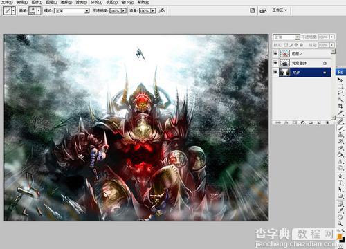 Photoshop CS3绘制“困斗”过程全记录14