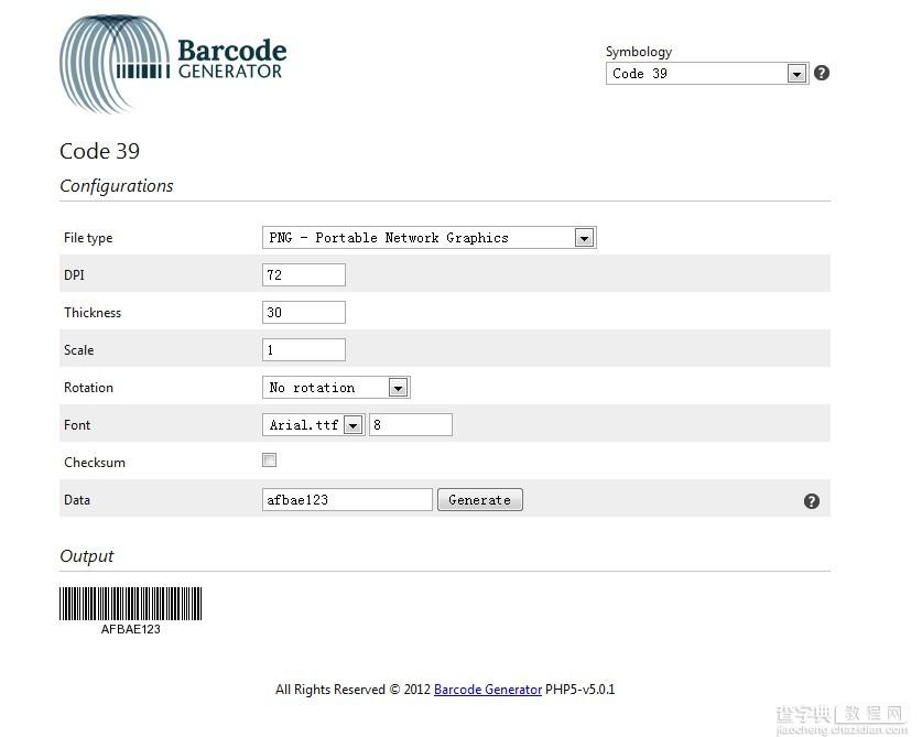 PHP生成条形码大揭秘2