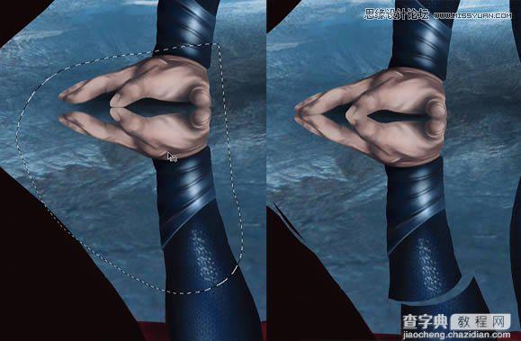 Photoshop鼠绘制作新版超人钢铁侠124