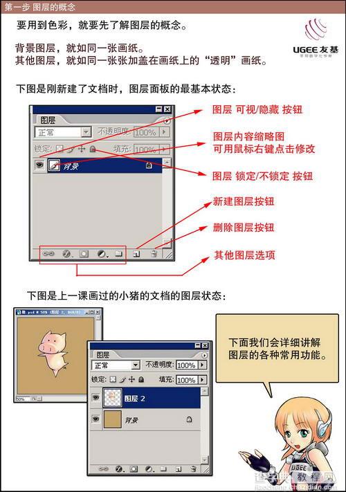 Photoshop教程:手绘CG漫画16