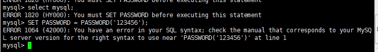 Mysql5.7忘记root密码及mysql5.7修改root密码的方法1