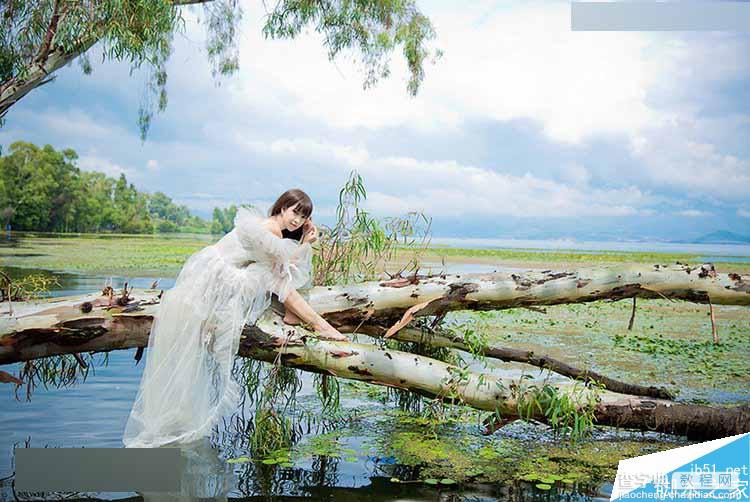 前后期全解析 Photoshop将阴雨天外景人像调出清新明亮效果14