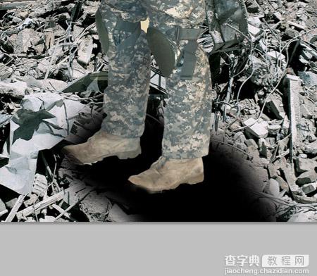 在Photoshop中制作超酷的军事惊悚片场景海报10