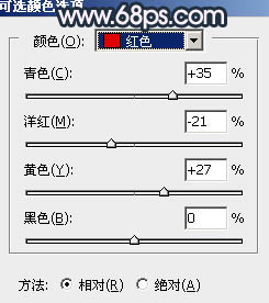 Photoshop调制出大气的红褐色霞光草原人物图片27