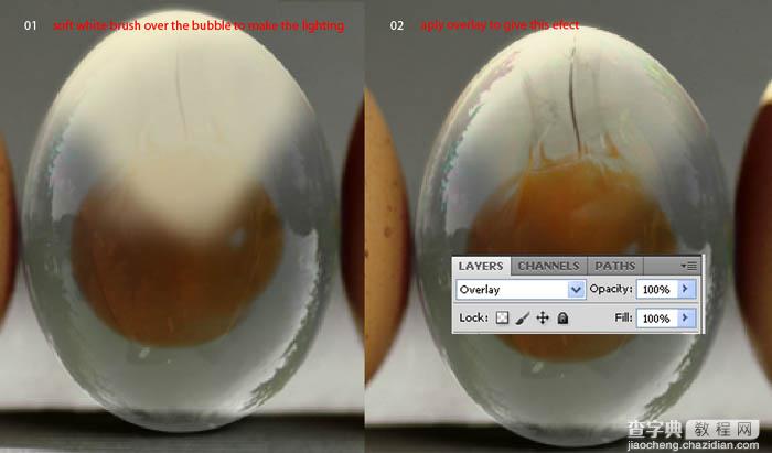 Photoshop合成逼真的透明鸡蛋图文教程14