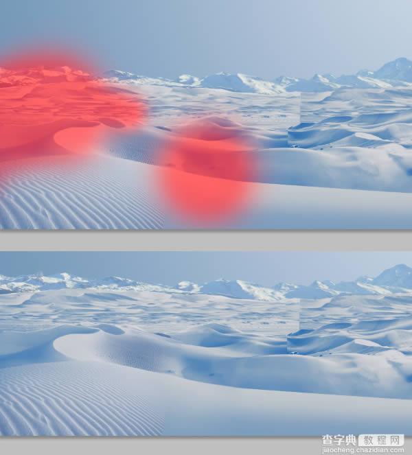 photoshop将荒漠场景打造出迪士尼风格的雪景图24