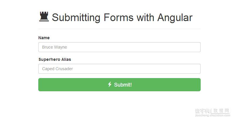 详细分析使用AngularJS编程中提交表单的方式1