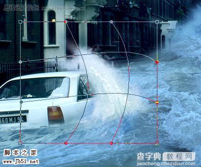 photoshop 经典合成城市里暴涨的洪水38