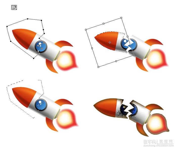 Photoshop合成漂亮的卡通星球大战漫画图片教程8