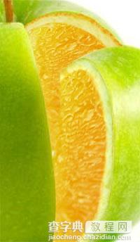 PS合成有创意的橙子和苹果结合图片15