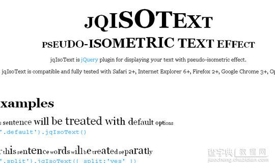 11个用于提高排版水平的基于jquery的文字效果插件8