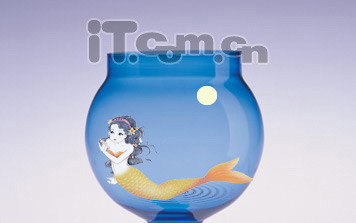 Photoshop合成图片特效:玻璃瓶里的美人鱼10
