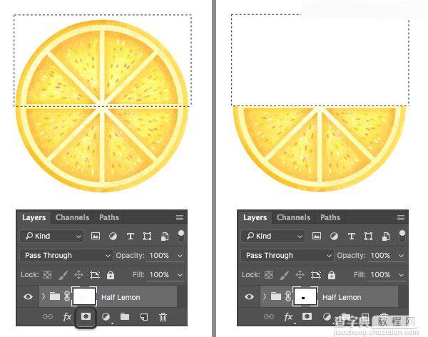 Photoshop合成创意扁平化风格的柠檬杯插画24