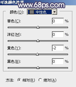 Photoshop为草地人物图片打造出柔和的秋季淡黄色5