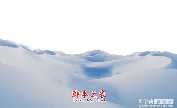 photoshop合成制作漂亮的雪景卡通乐园17
