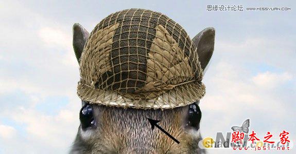 Photoshop设计打造出草原上超酷的松鼠守卫战士6