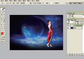 photoshop 合成精彩绝伦的模特艺术效果4