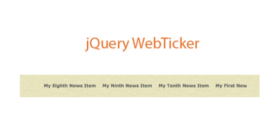 jQuery 和 CSS 的文本特效插件集锦17