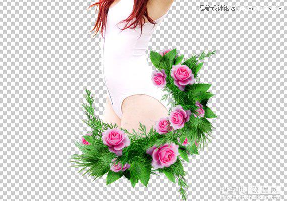 使用Photoshop合成藤蔓装饰的少女场景图教程32