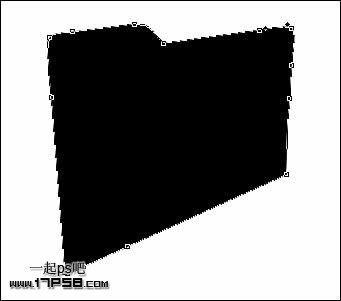 用photoshop的钢笔与图层样式制作出一个蓝色文件夹图标效果2