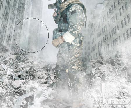在Photoshop中制作超酷的军事惊悚片场景海报14
