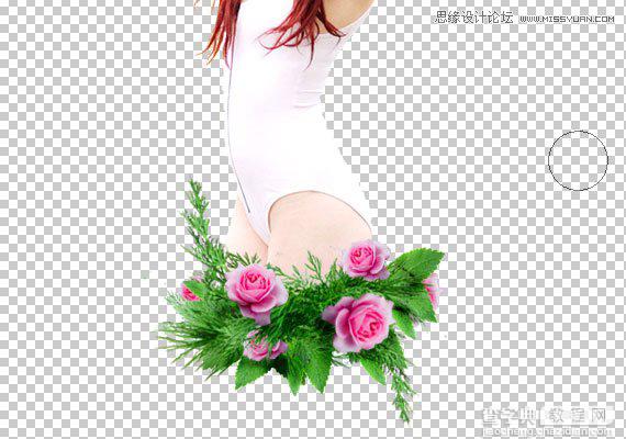 使用Photoshop合成藤蔓装饰的少女场景图教程31