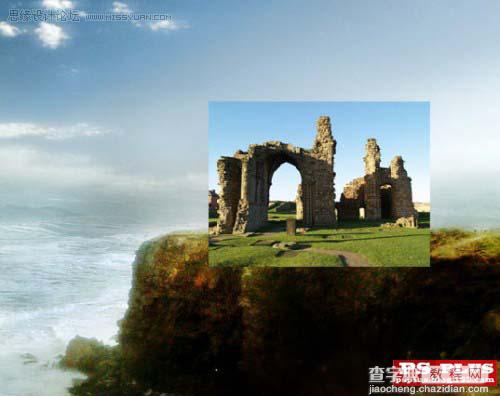 photoshop 合成海边梦幻的城堡遗址38