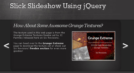 很酷的60款jQuery 幻灯片演示和下载40