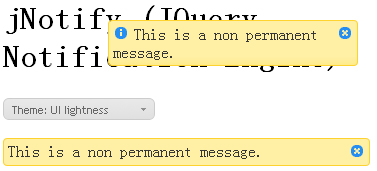 Notify - 基于jquery的消息通知插件2