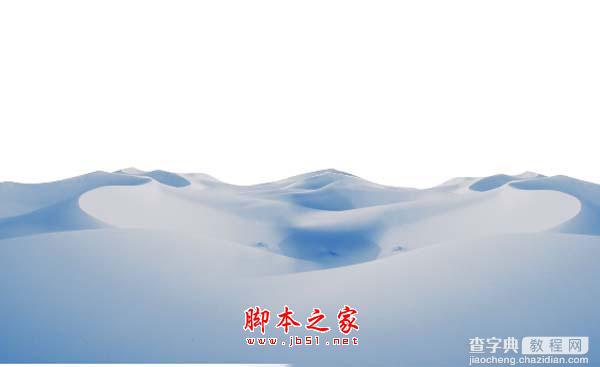photoshop合成制作漂亮的雪景卡通乐园13