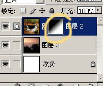 Photoshop照片合成教程:朦胧的风景照7