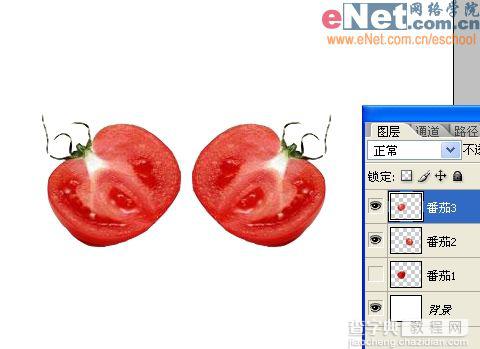 Imageready制作刀切西红柿动画效果图6