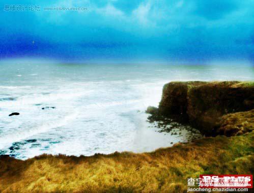 photoshop 合成海边梦幻的城堡遗址9
