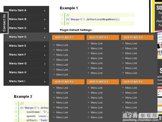 推荐40款强大的 jQuery 导航插件和教程(上篇)15