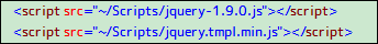 jQuery插件Tmpl的简单使用方法1