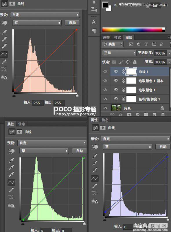 PS调出秋季唯美艺术效果的森林人像教程7