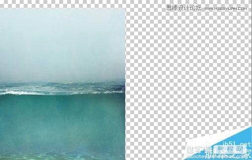 Photoshop合成海洋巨龟驮着岛在水上漂浮的效果图3