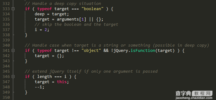 jQuery学习笔记之jQuery.extend(),jQuery.fn.extend()分析3