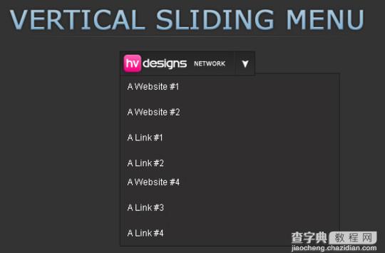 精心挑选的15个jQuery下拉菜单制作教程3