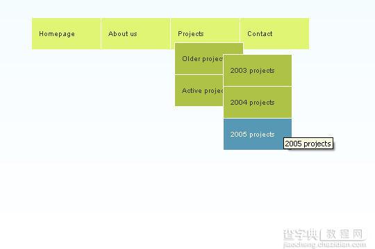 推荐40款强大的 jQuery 导航插件和教程(上篇)12