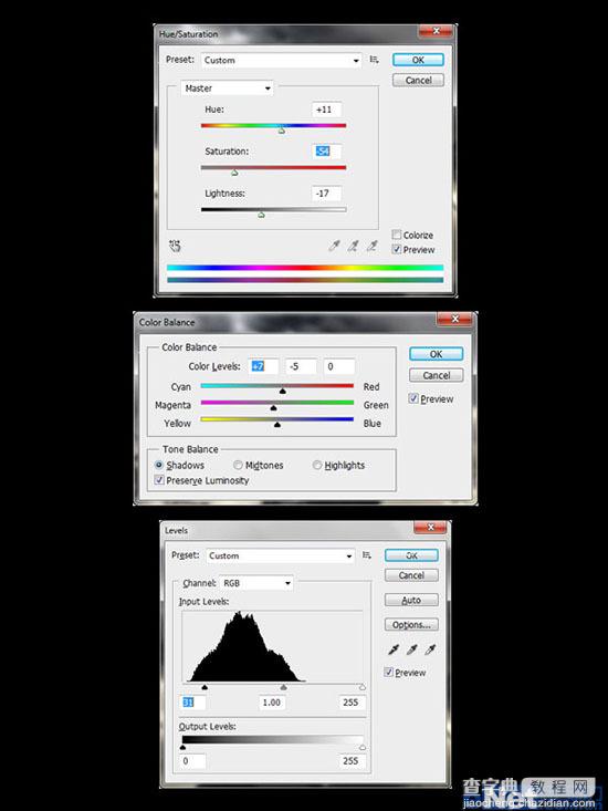 Photoshop合成制作正在弹着火吉他的鬼魂海报特效15