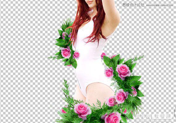 使用Photoshop合成藤蔓装饰的少女场景图教程36