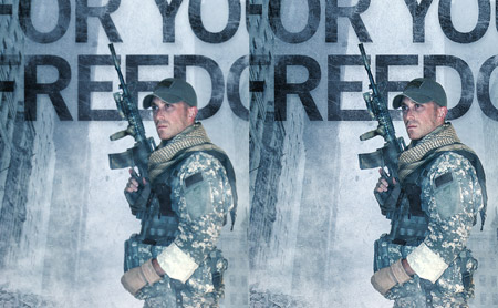 在Photoshop中制作超酷的军事惊悚片场景海报21