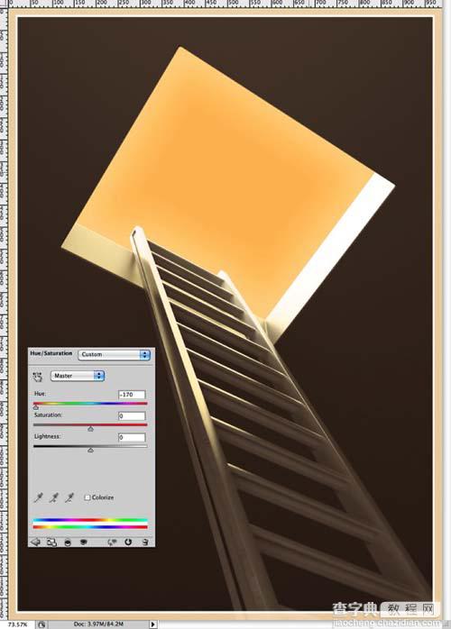 Photoshop 设计复古风格的简洁海报7