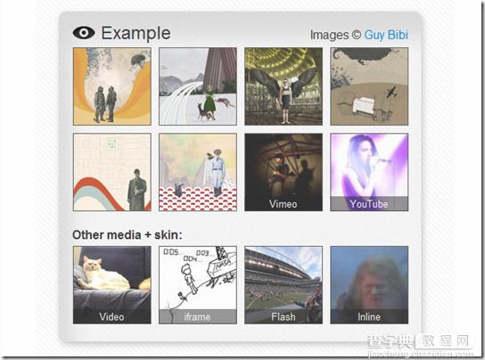 23个超流行的jQuery相册插件整理分享4