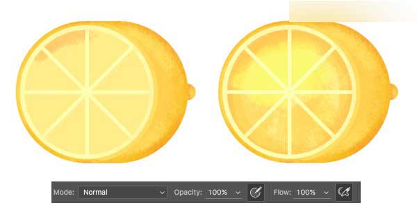Photoshop合成创意扁平化风格的柠檬杯插画21