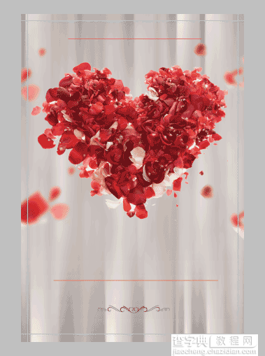 PS图片合成超温馨的情人节玫瑰海报7