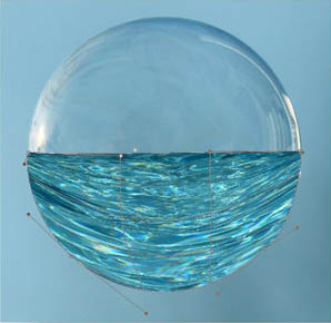 photoshop合成制作出水晶球里面的海洋世界5